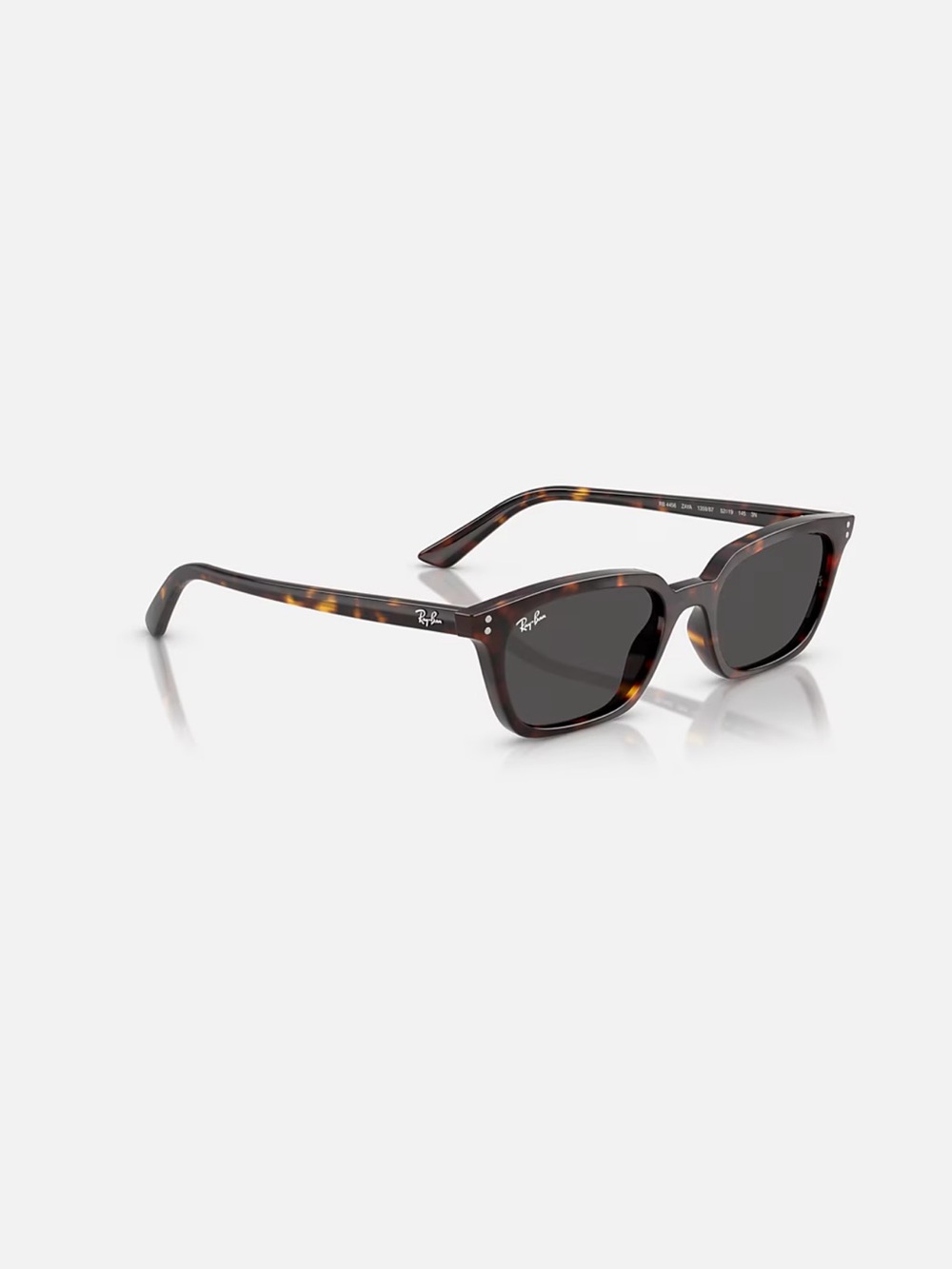 Ray-Ban Zaya Bio-Based Sunglasses - Frame: Polished Havana, Lenses: Dark Grey - Picture 6 of 9